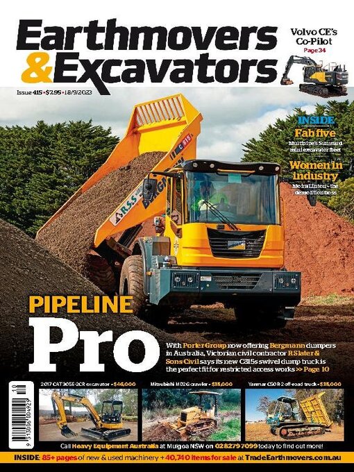 Title details for Earthmovers & Excavators by Prime Creative Media Pty Ltd - Available